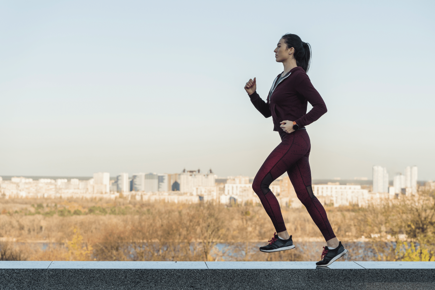 تمرين الجري في المكان (Running in Place)